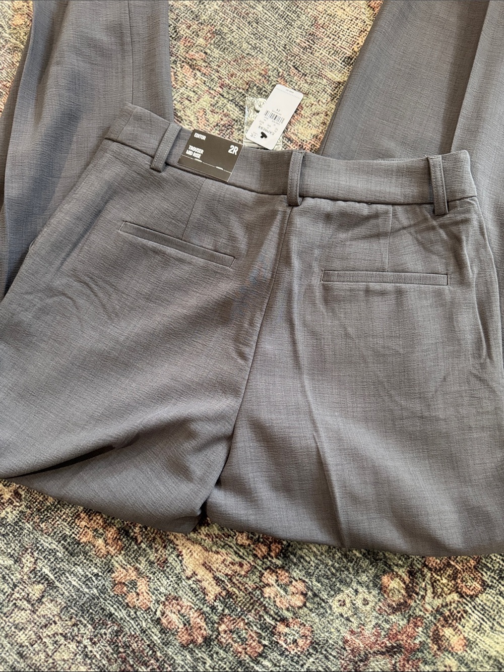 Express Editor Mid Rise Trouser - Picture 6 of 8